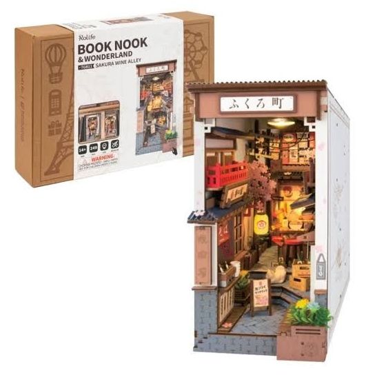 Book Nook - Sakura Wine Alley - Rolife