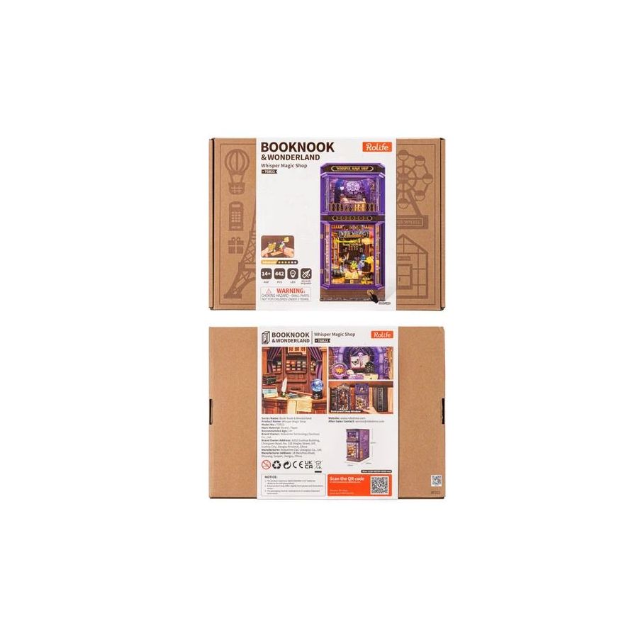 Book Nook - Whisper Magic Shop - Rolife