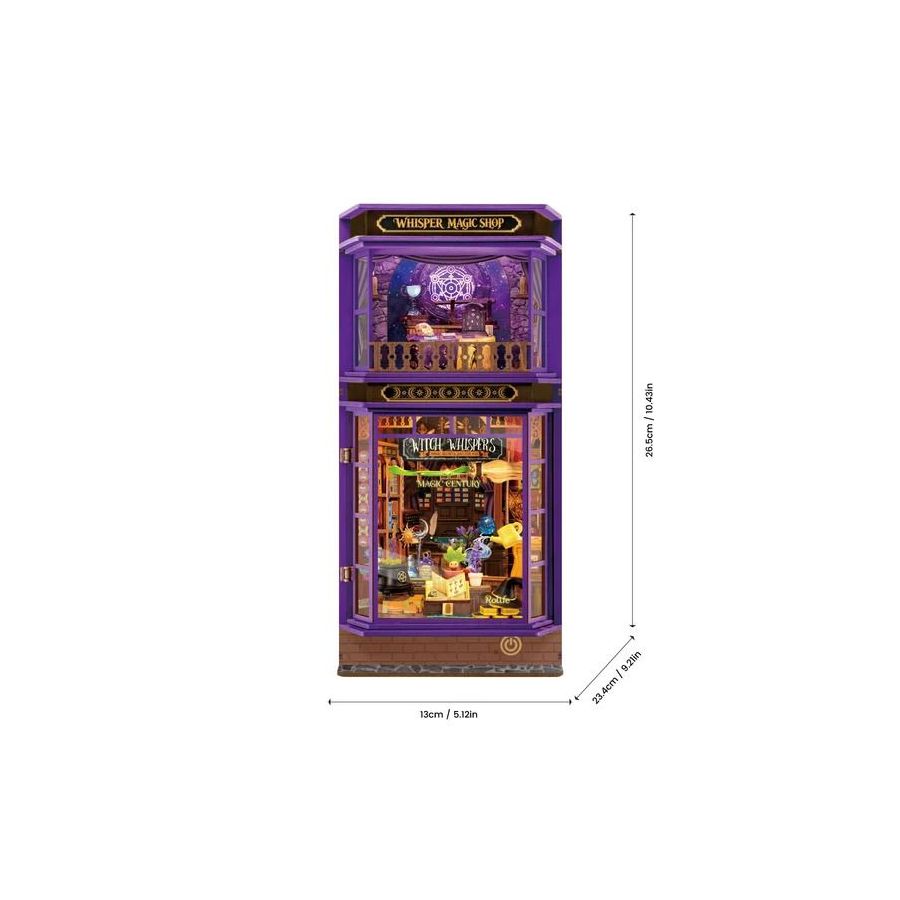 Book Nook Whisper Magic Shop - Maquette Bois | Art & Loisirs