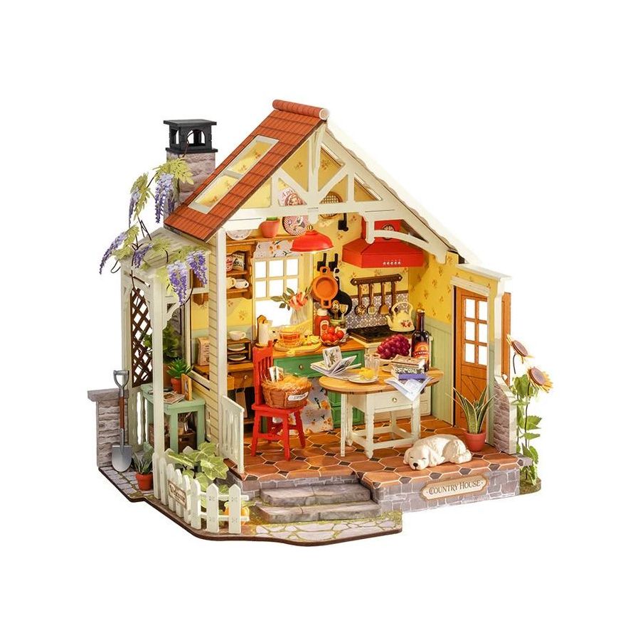 Maquette bois Sunlit Farmhouse Kitchen 438 | Art & Loisirs