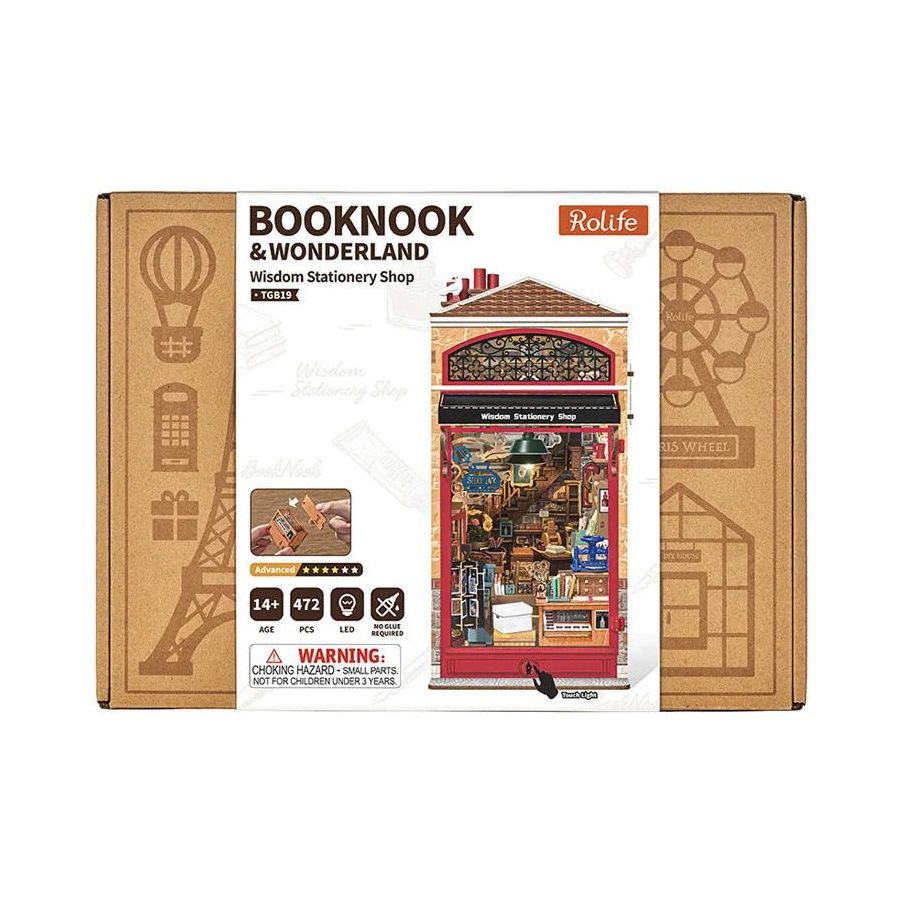 Book Nook - Wisdom Statitonary Shop - Rolife
