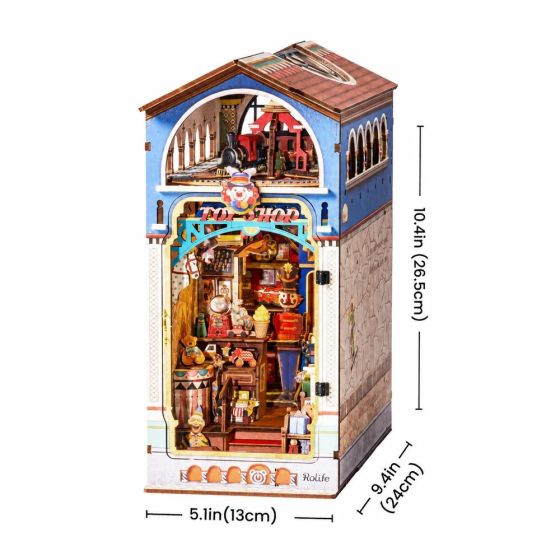 Book Nook Treasure Toy Shop Rolife - Maquette | Art & Loisirs