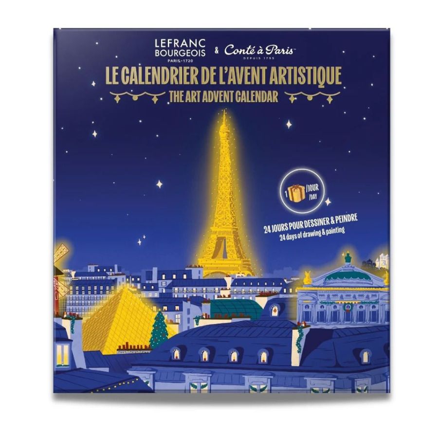 Le Calendrier de l'Avent Artistique 2026 - Lefranc Bourgeois & Conté de Paris