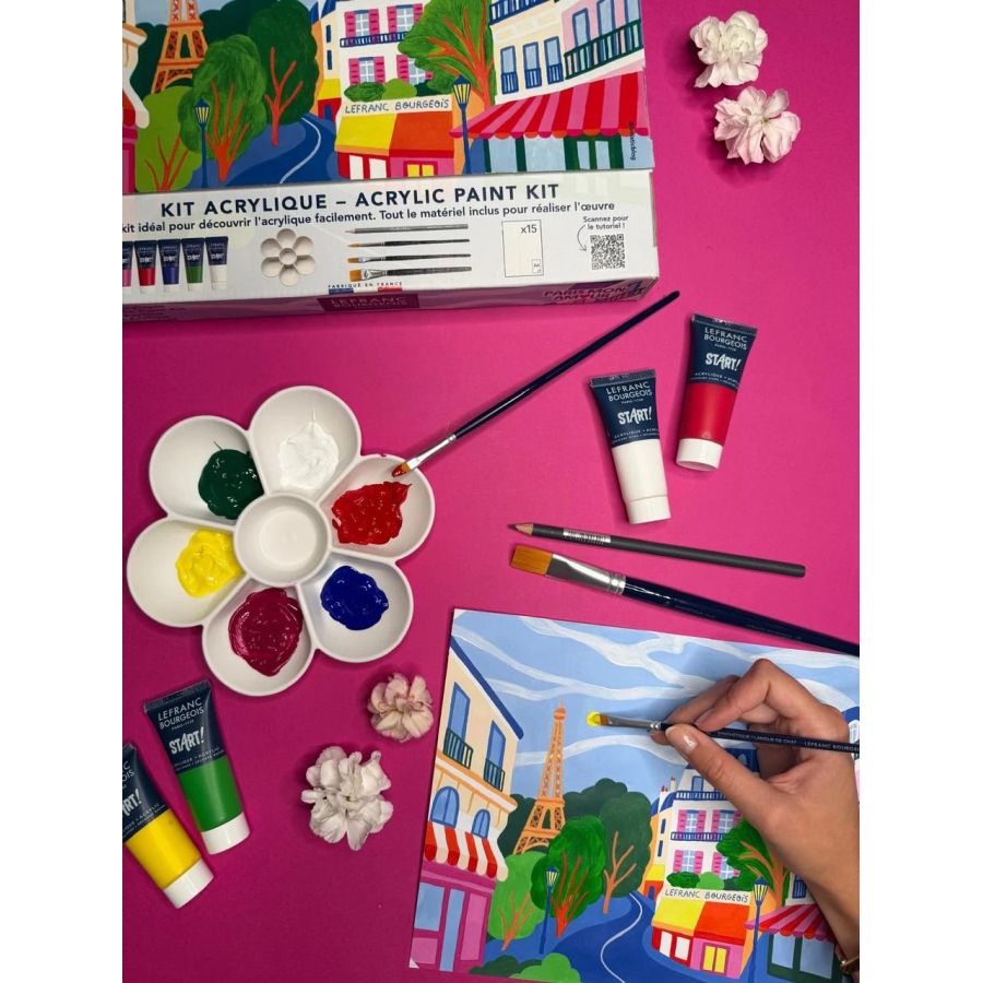 Kit Acrylique - Paris Mon Amour - Lefranc Bourgeois