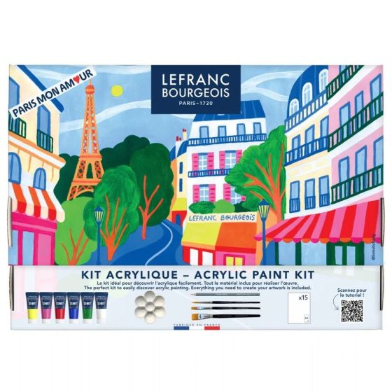 Kit Acrylique - Paris Mon Amour - Lefranc Bourgeois