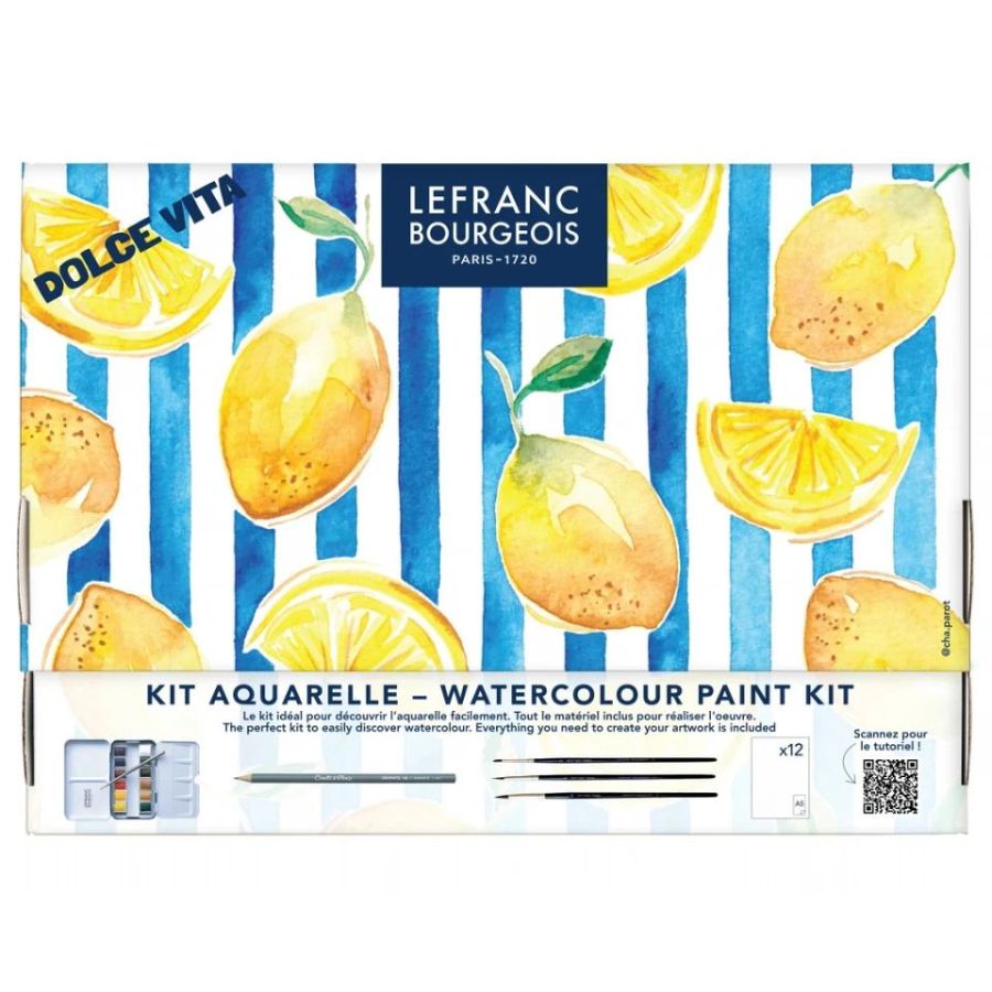Kit Aquarelle - Dolce Vita - Lefranc Bourgeois