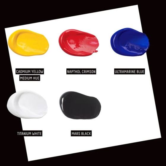Set Acrylique Basics WWYC Peinture 3D - Liquitex | Art & Loisirs