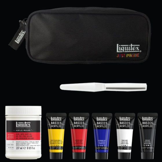Set Acrylique Basics WWYC Peinture 3D - Liquitex | Art & Loisirs
