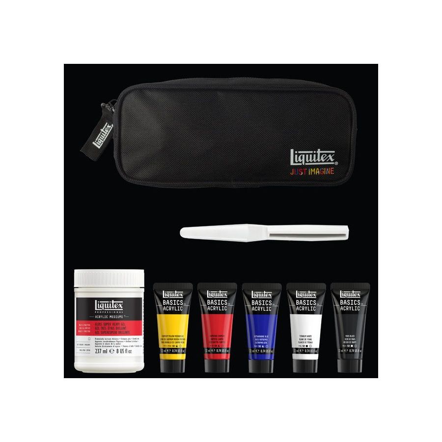 Set Acrylique Basics WWYC Peinture 3D - Liquitex | Art & Loisirs
