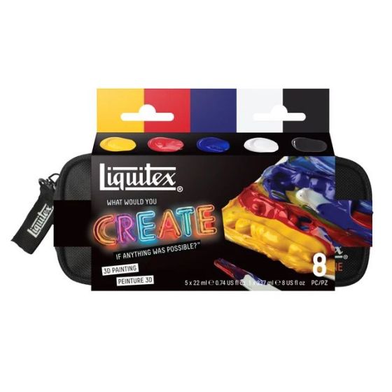 Set Acrylique Basics WWYC - Peinture 3D - Liquitex
