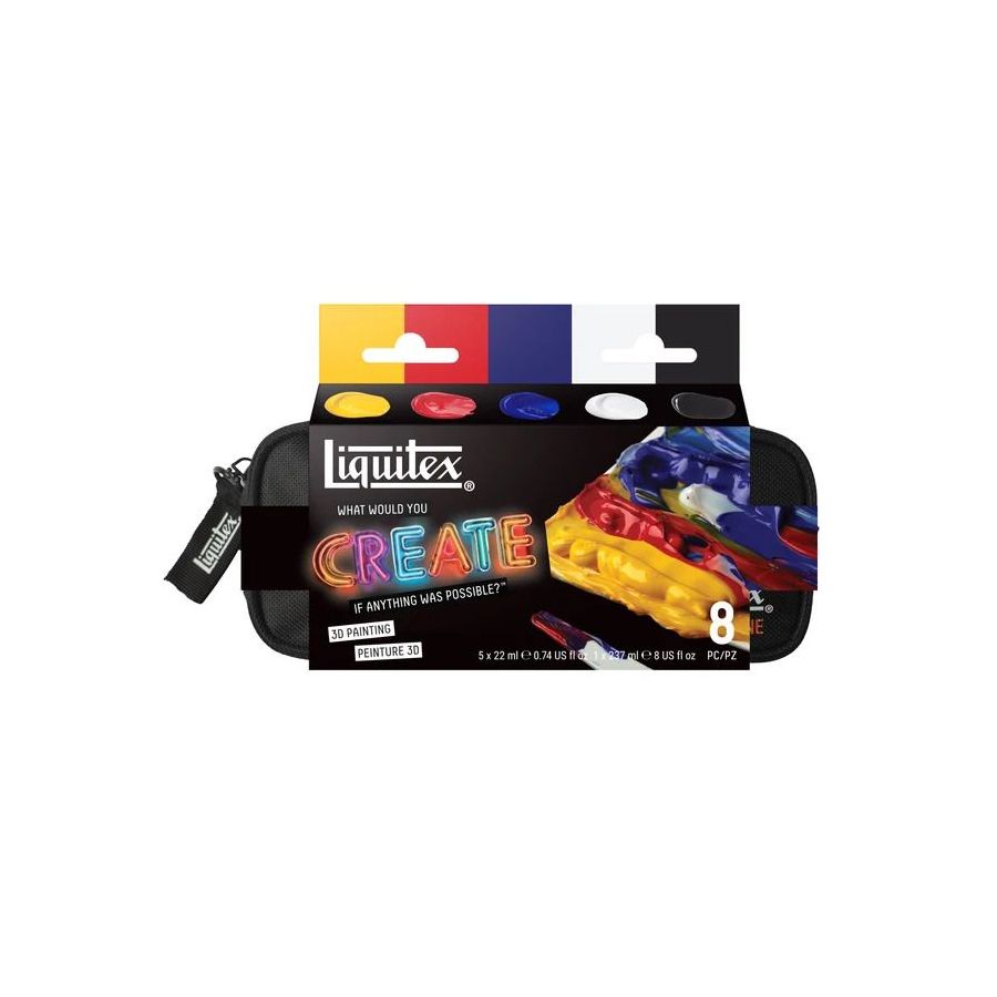 Set Acrylique Basics WWYC - Peinture 3D - Liquitex