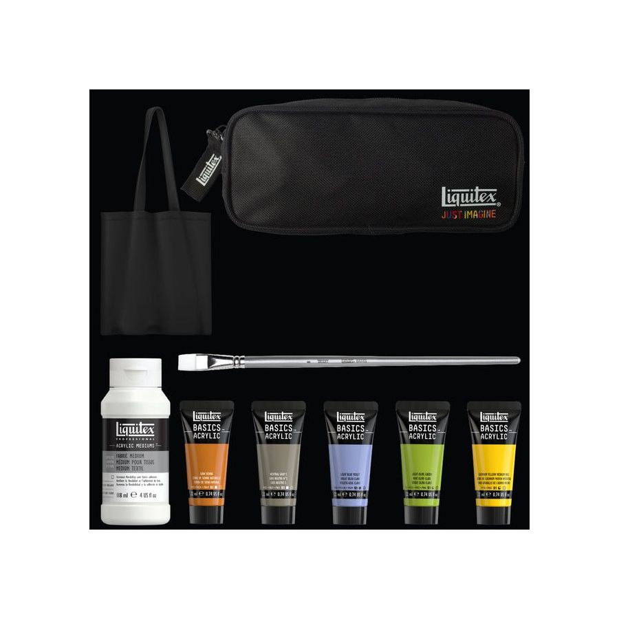Set Acrylique Basics WWYC - Tissus - Liquitex