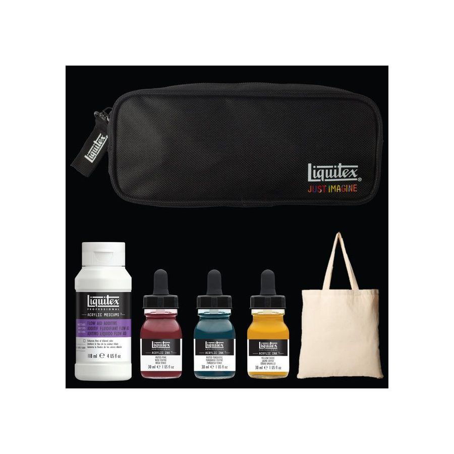 Set Acrylique Basics WWYC Teinture Tissus | Art & Loisirs