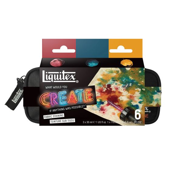 Set Acrylique Basics WWYC - Teinture Tissus - Liquitex