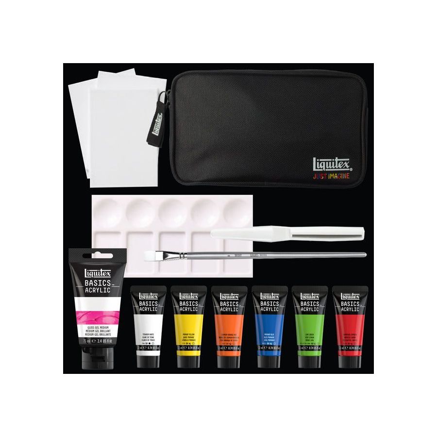 Set Acrylique Basics WWYC Liquitex - Ensemble | Art & Loisirs