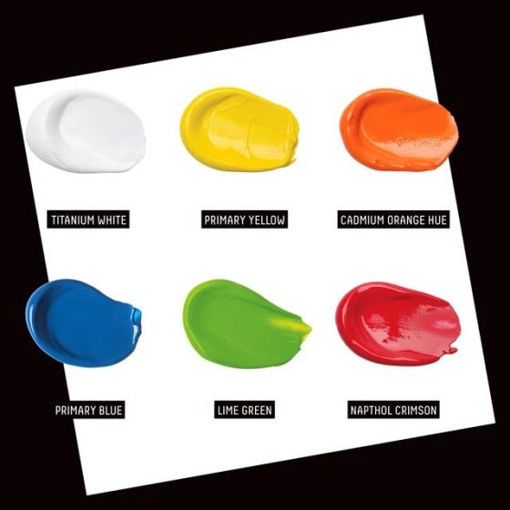 Set Acrylique Basics WWYC Liquitex - Ensemble | Art & Loisirs