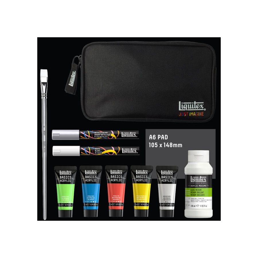 Set Acrylique Basics WWYC - Techniques Mixtes - Liquitex