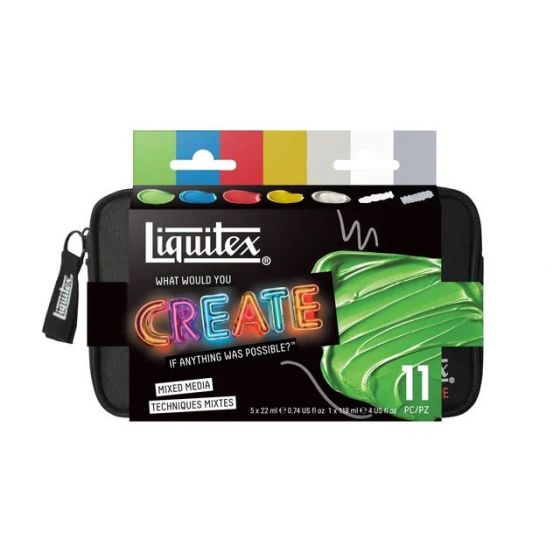 Set Acrylique Basics WWYC - Techniques Mixtes - Liquitex