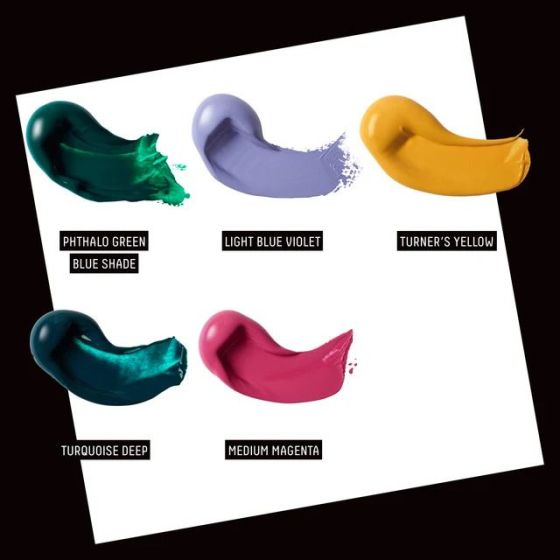 Set Acrylique Heavy Body Théorie des Gemmes | Art & Loisirs