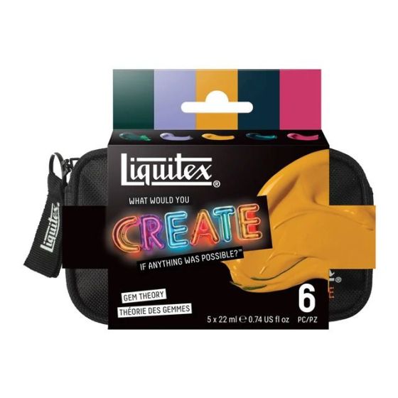Set Heavy Body WWYC - Théorie des Gemmes - Liquitex