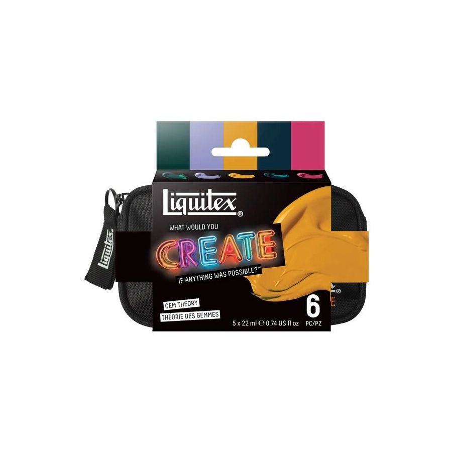 Set Heavy Body WWYC - Théorie des Gemmes - Liquitex