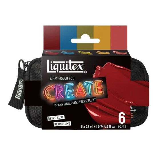 Set Acrylique Heavy Body WWYC - Rétro Luxe - Liquitex