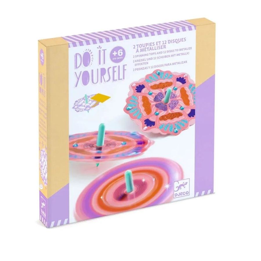 Toupies Flower Power - Do it Yourself - Djeco
