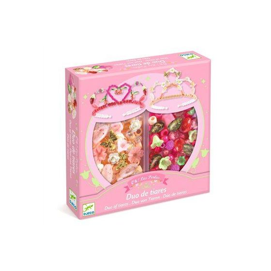 Duo de tiares rose - Djeco