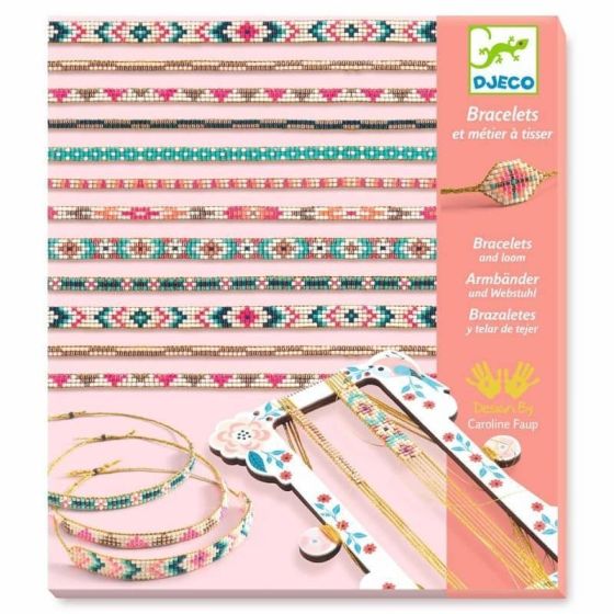 Bracelets et métier à tisser minuscules - Djeco