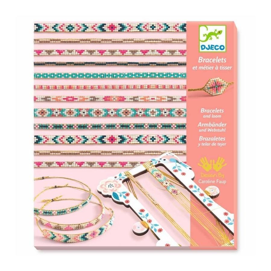 Bracelets et métier à tisser minuscules - Djeco