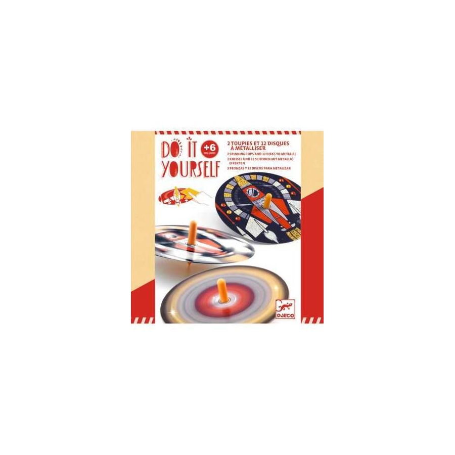 Toupies Hypno Cosmos - Do it Yourself - Djeco