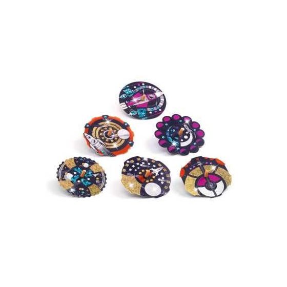 Toupies Hypno Cosmos Djeco - Kit créatif Do It | Art & Loisirs