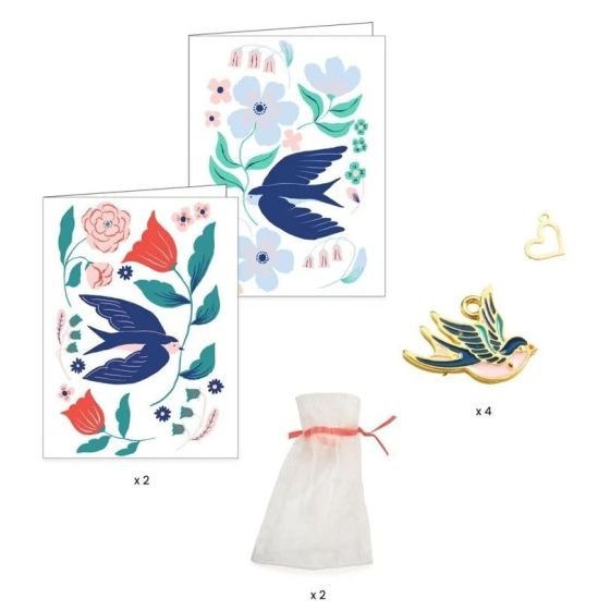Bracelets à fabriquer You & Me Rubans oiseaux | Art & Loisirs