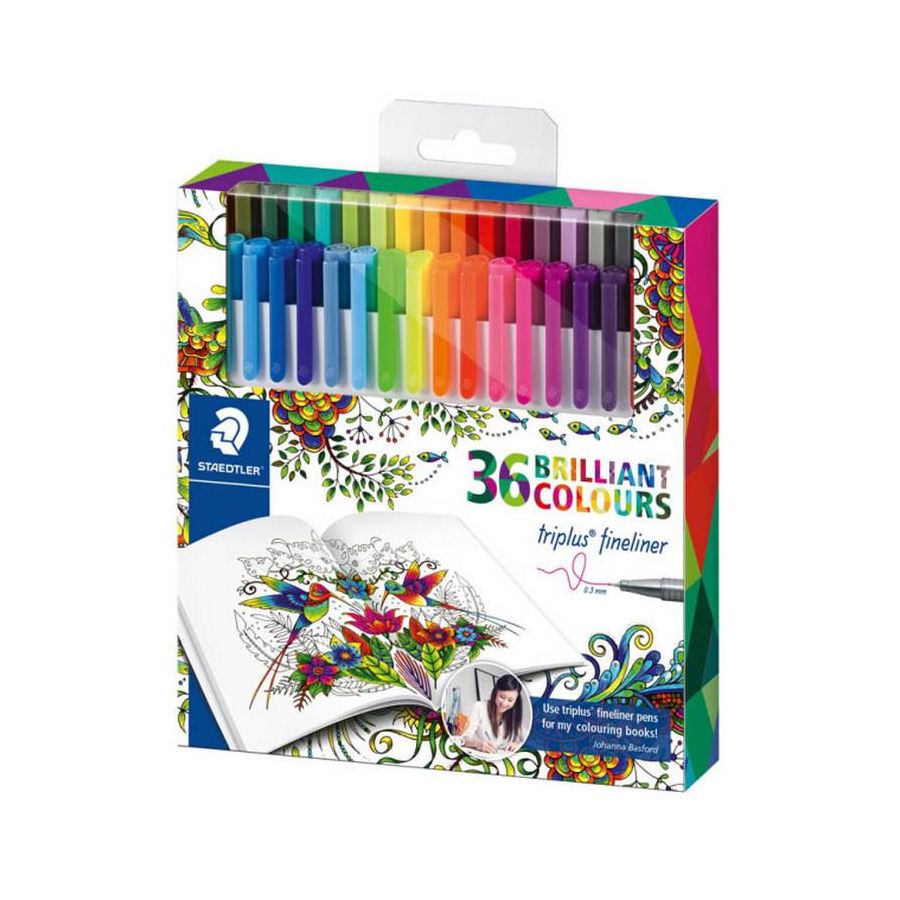 BOITE 36 FEUTRES POINTE FINE BOITE 36 FEUTRES POINTE FINE