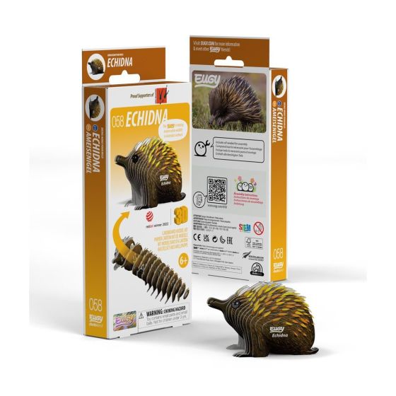 Eugy 3D Modele : Animal Sauvage - Echydne - Dam