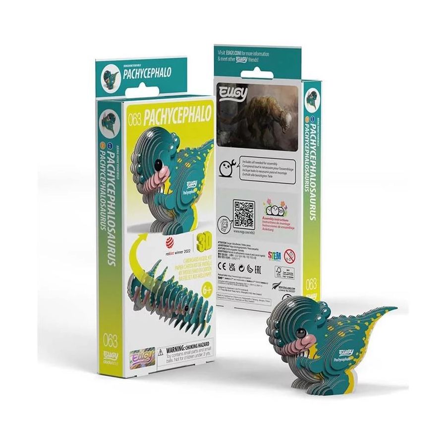 Eugy 3D Modele : Préhistorique - Pachycephalo - Dam