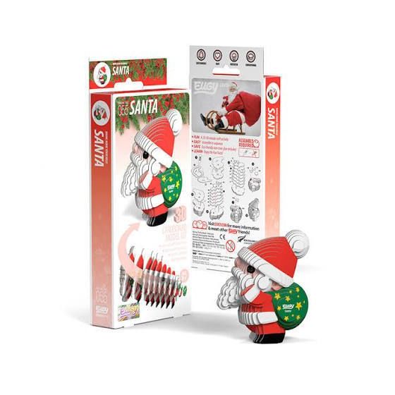 Eugy 3D Modele : Noël - Père Noël - Dam