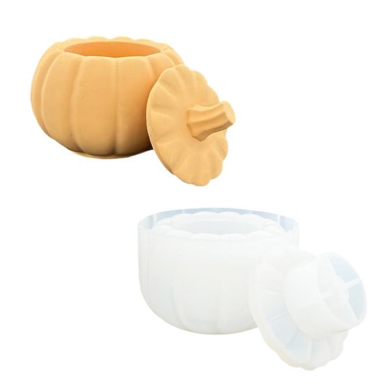 Moule Silicone Citrouille 3D Ø 10 cm - Rayher | Art & Loisirs