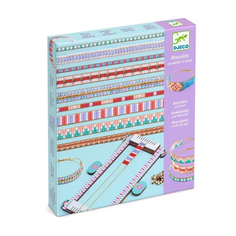 Bracelets et métier à tisser Majuscules - Djeco