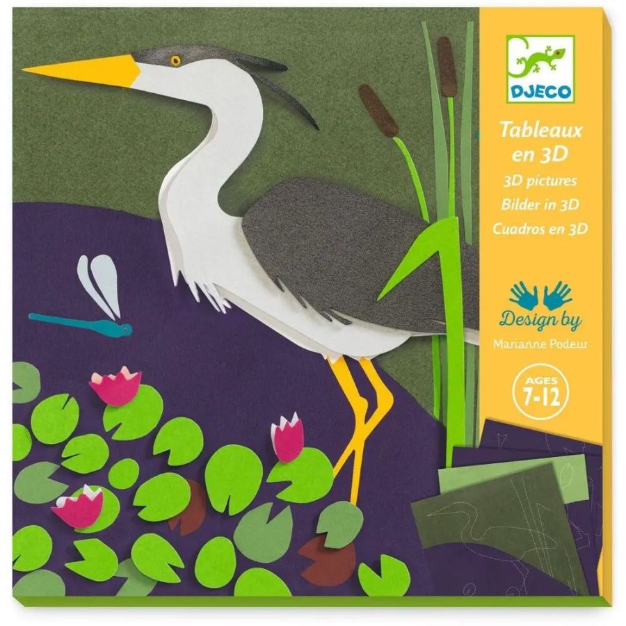 Kit Activités papier Au bord de l'eau - 4 | Art & Loisirs