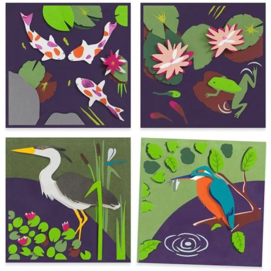 Kit Activités papier Au bord de l'eau - 4 | Art & Loisirs