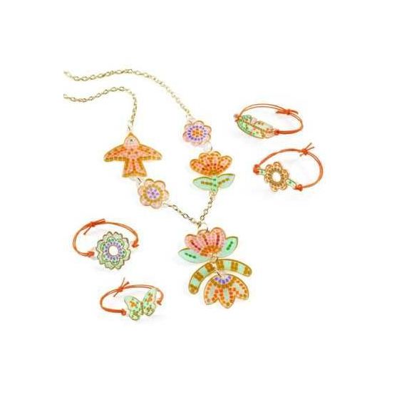 Bijoux à fabriquer en plastique magique Plume | Art & Loisirs