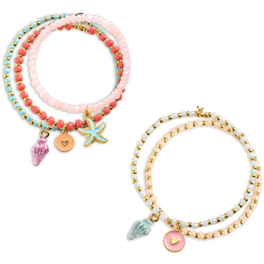 Bijoux duo bracelets multirangs Mer - Djeco You | Art & Loisirs