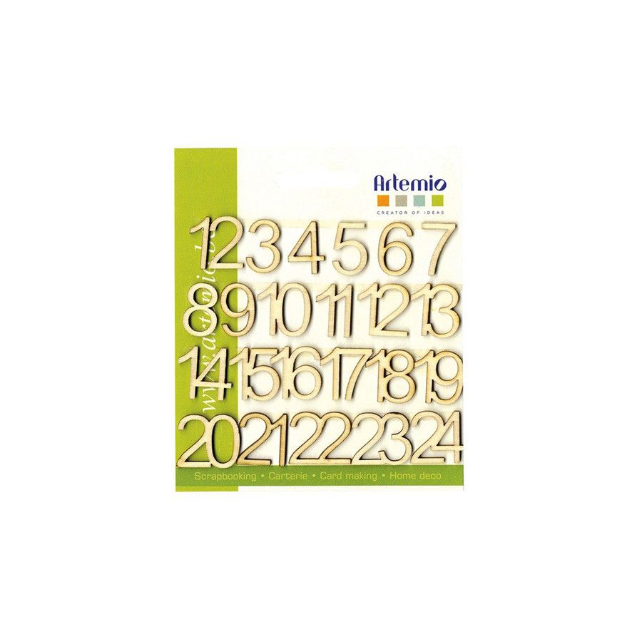 CHIFFRES EN BOIS 2CM IM#3204 CHIFFRES EN BOIS 2CM IM#3204
