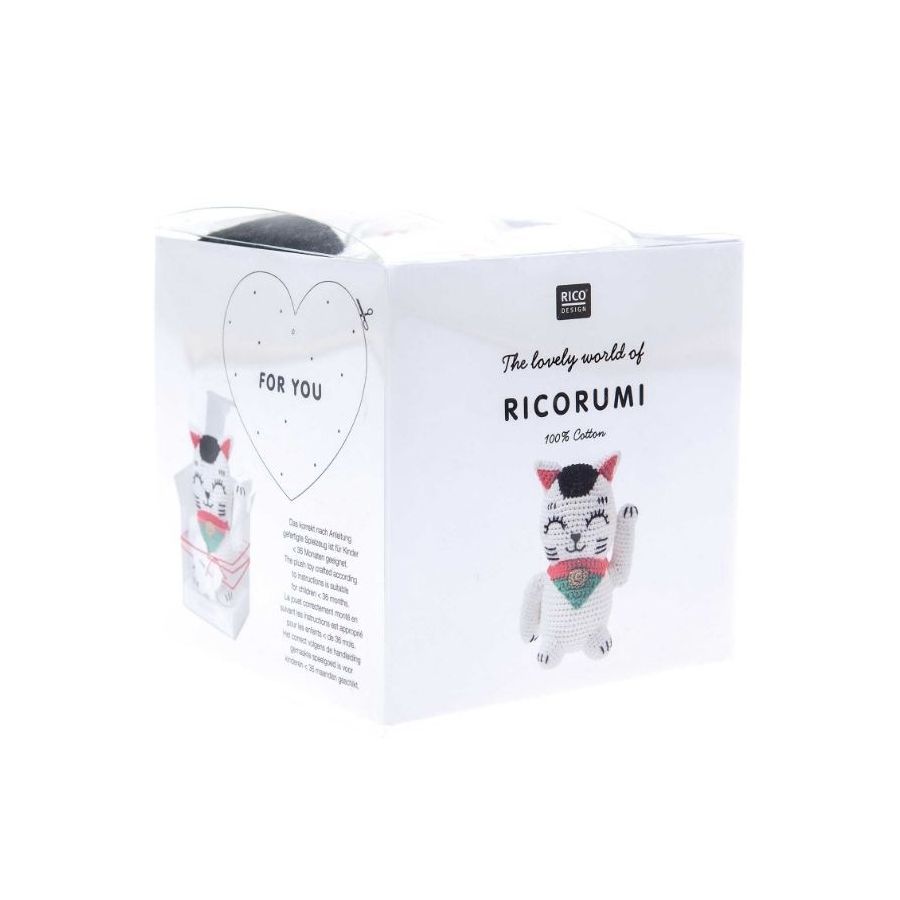 SET AMIGURUMI - LUCKY CAT SET AMIGURUMI - LUCKY CAT
