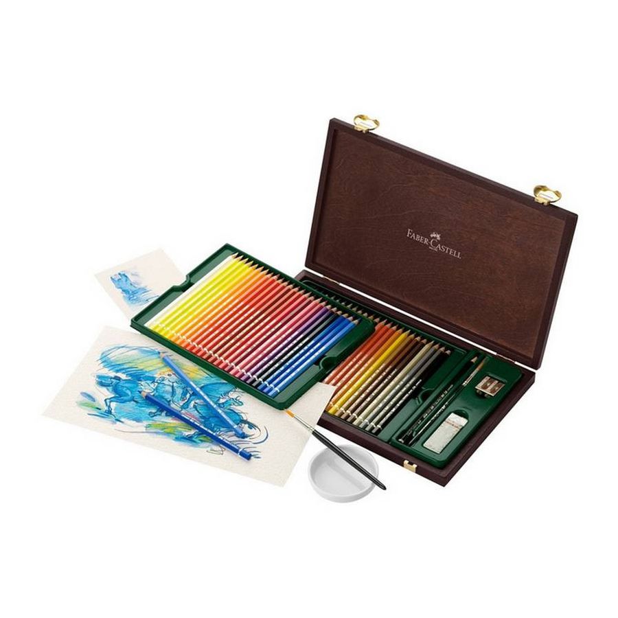 COFFRET BOIS 48 CRAYONS A.DURER IM#3364 COFFRET BOIS 48 CRAYONS A.DURER IM#3364