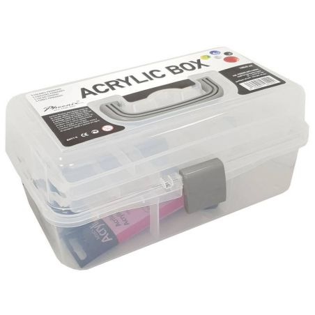 ACRYLIC BOX 5 COULEURS         