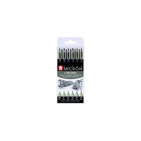 SET DE 6 PIGMA MICRON       