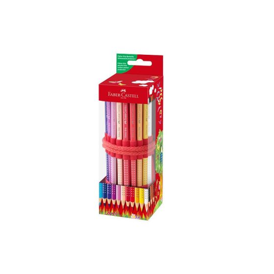 Trousse Colour Grip 18 Crayons Couleur Faber Castell