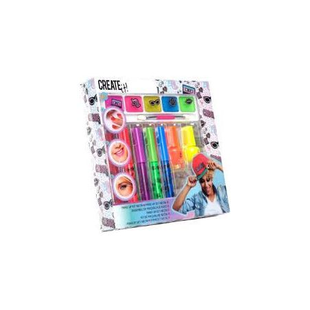 SET MAQUILLAGE FLUO x7 PCS     